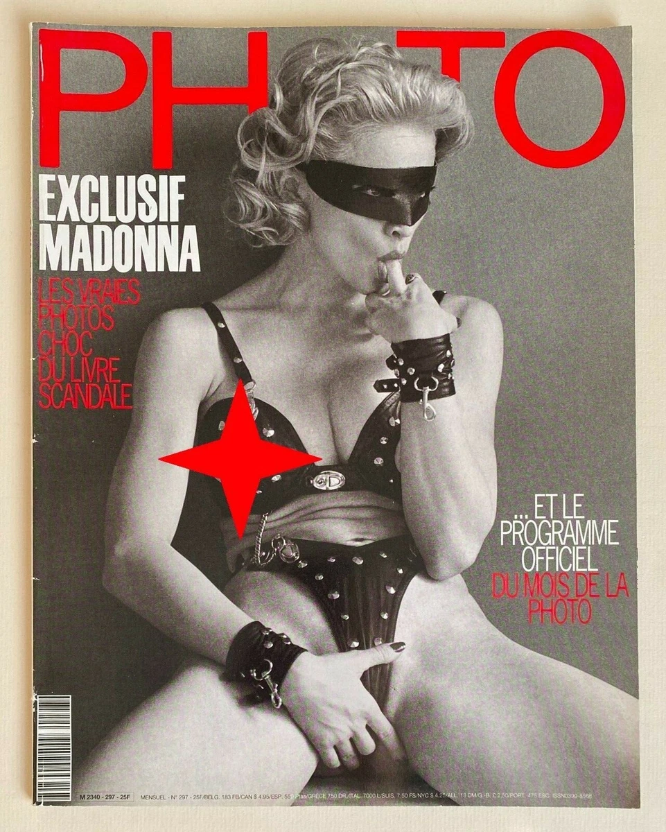 Madonna's iconic Sex book cover