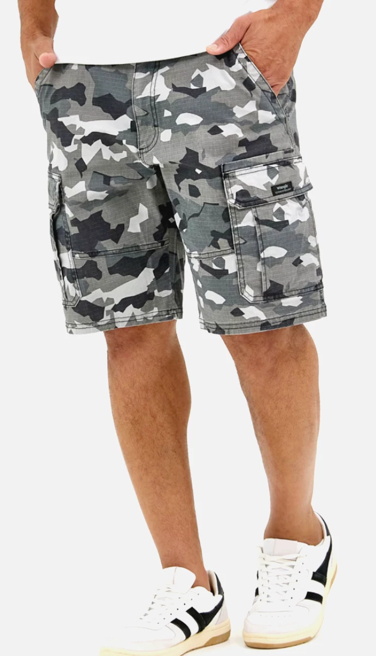 Men's Wrangler Camo RipStop Cargo Shorts w/ Stretch Relaxed Fit CHOOSE SIZE New
Opens in a new windo