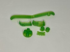 Gameboy Advance Buttons Shoulder R L A B D-Pad Clear Green