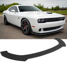 For Dodge Challenger Srt Sxt Rt Front Bumper Lip Chin Spoiler Splitter Body Kit