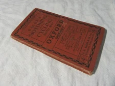 c1920s - Bacons Motoring & Cycling OXFORD Cloth Road MAP