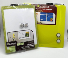 SET OF 2-Magnetic 11.5 x 11.5 and 8.5 x 11 Small Dry Erase Boards With Markers