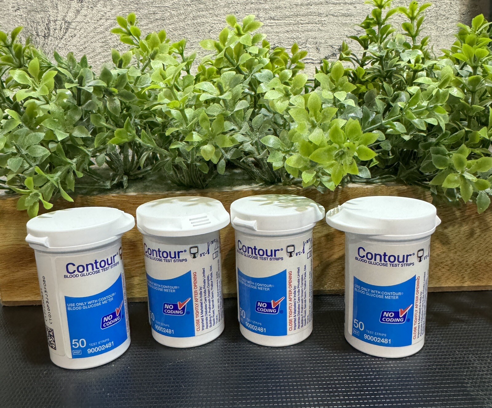 Tiras reactivas de glucosa en sangre Contour 200 tiras usar solo con medidor de contorno caducidad 8/25