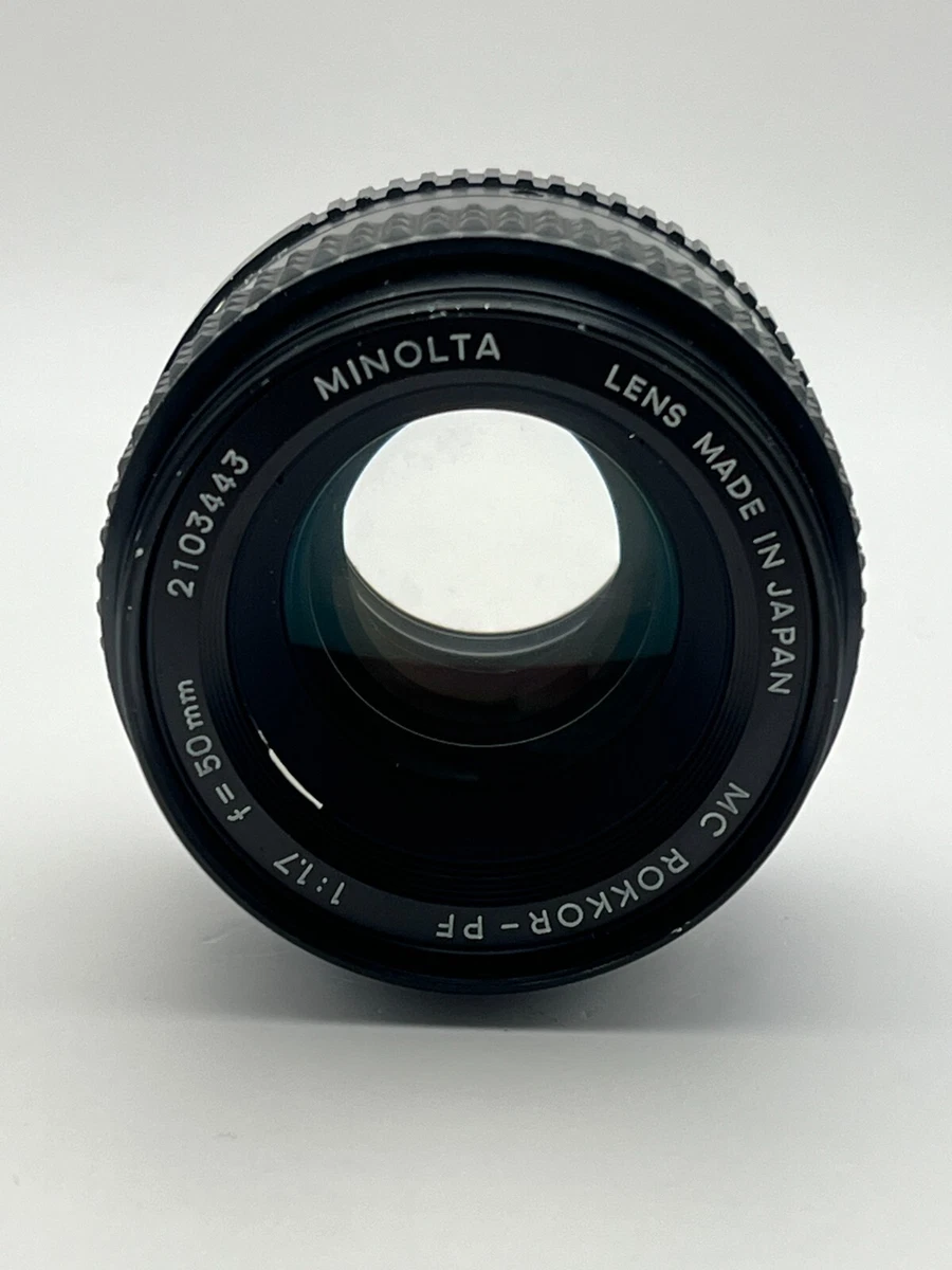Minolta Rokkor PF 50mm Camera Lenses for sale - eBay