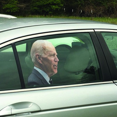 President Candidate Joe Biden Life Person Size Car Sticker ...