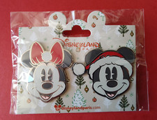 Disney Pins - Mickey et Minnie - Noel - Original pins disney - 45 - Neuf