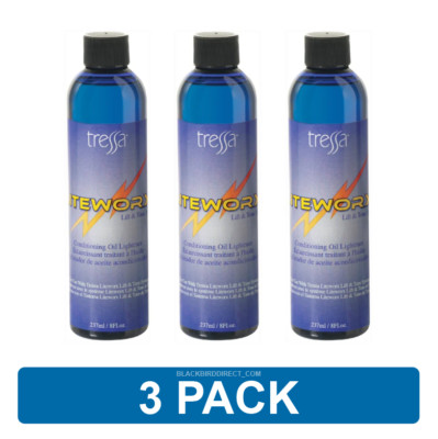    3pk Tressa Liteworx Lift & Tone System Conditioning Oil Lightener 8oz
