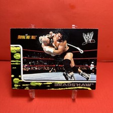 2002 Fleer WWE Royal Rumble John Bradshaw Layfield Bradshaw #3 VG Card🦄🦄