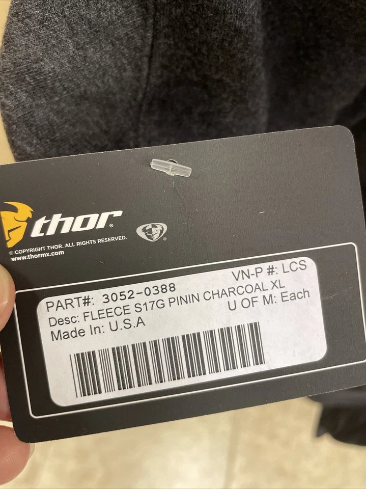 Thor Niñas Jóvenes Pinin Polar Pullover Sudadera con Capucha Carbón XL Foto 3 de 4