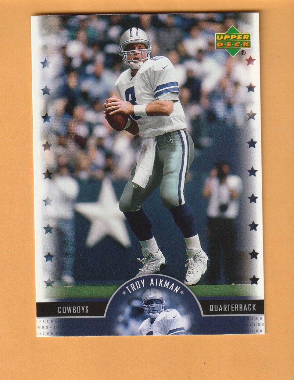 Troy Aikman Dallas Cowboys 2005 Upper Deck Legends #89 UCLA Bruins HOF