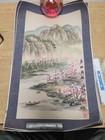 Vintage Chinese Watercolors Painting Scrolls x 4 — photo 2