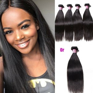 Unice 7a Malaysian Straight Hair 1 4 Bundles Mix Silky Straight