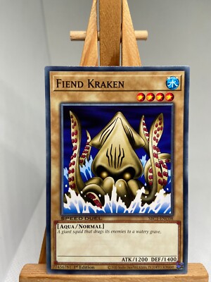 Fiend Kraken - 1st Edition SBC1-ENC08 - NM - YuGiOh