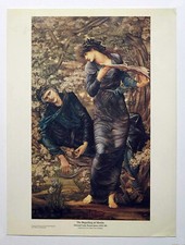 The Beguiling of Merlin by Edward Coley Burne- Jones 1833-98) reproduction print