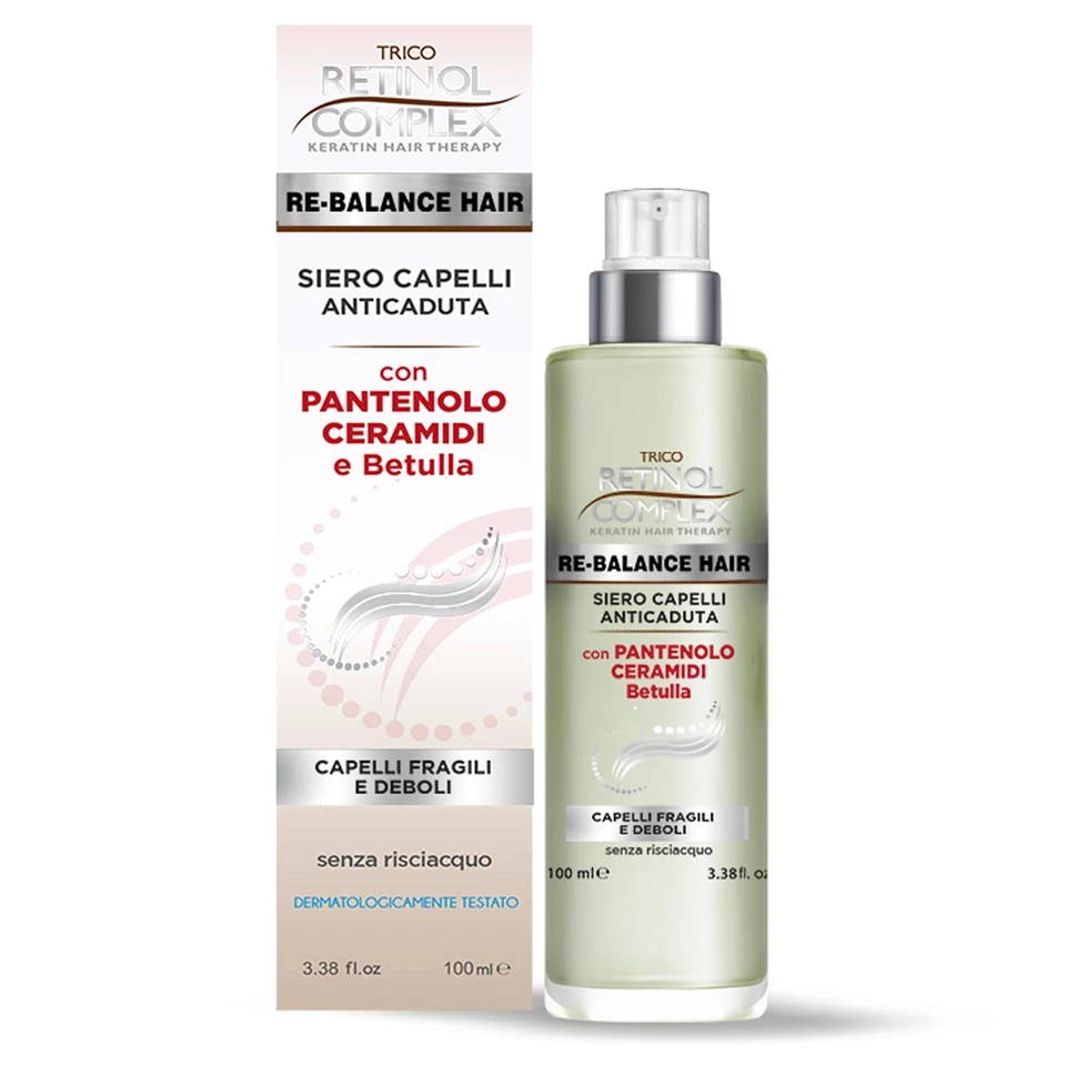 TRICO RETINOL COMPLEX SIERO ANTICADUTA CAEPLLI CON CERAMIDI E PANTENOLO 100ML