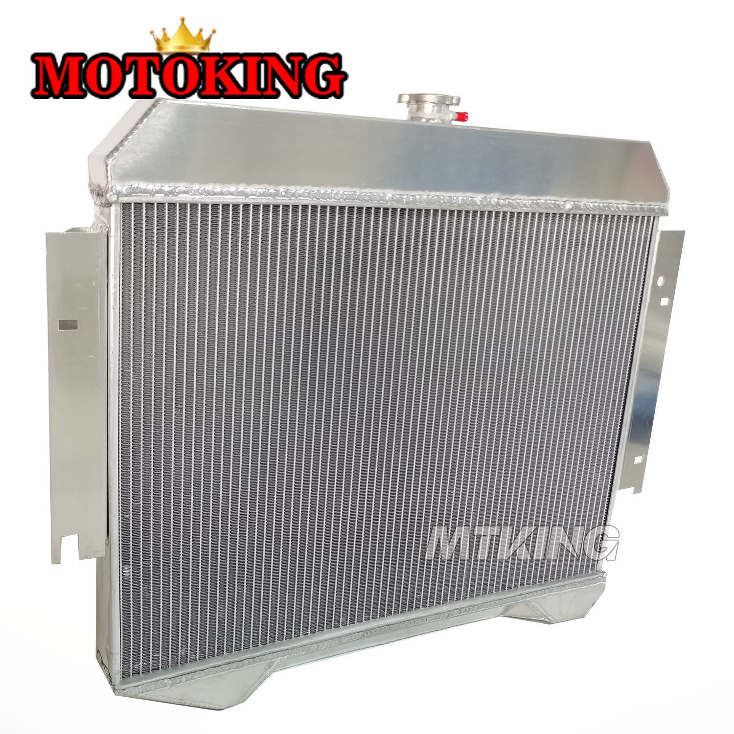 All Aluminum Radiator For 1966-1969 1968 1967 Dodge Charger 500 R/T V8 ...