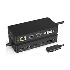 New Microsoft Surface Dock Triple Display Dual 4K 60Hz HDMI VGA, 11 in 1 Surf...