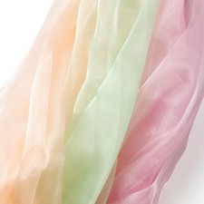 Hard Net Organza Fabric Material for Wedding Dress Upholstery Tablecloth Sewing