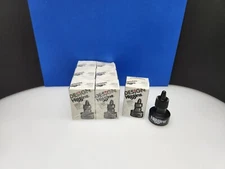 Faber Castell Higgins Waterproof India Ink 6 Boxes Item #4415 Black NOS