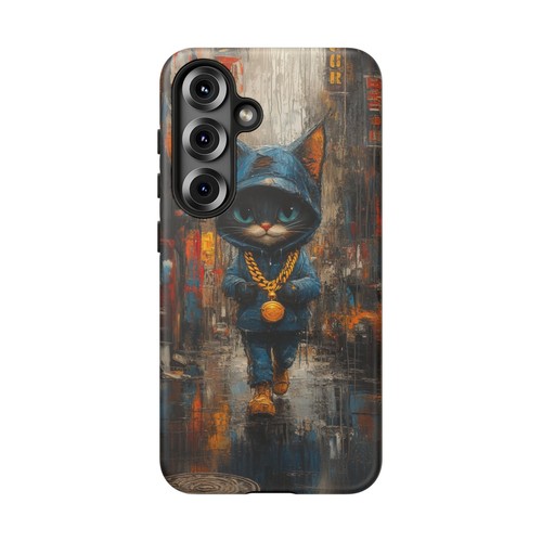 For iPhone | Samsung Galaxy | Pixel Phone Case - Cat Hoodie Big Kitty City - 第 133/246 張圖片
