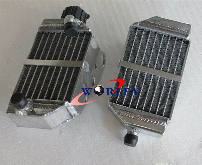 Radiador de aluminio + manguera para KTM 50 SX SXS MINI 50cc 49cc 2012-2017 13 NARANJA Foto 4 de 4