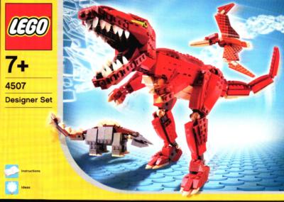 LEGO 4507 Prehistoric Creatures Designer Set 100% COMPLETE w/ Instructions NOBOX