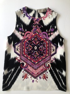 black dressy vest top