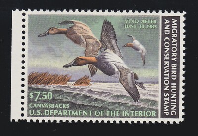 US RW49 $7.50 Duck Hunting Mint XF OG NH SCV $15 | eBay