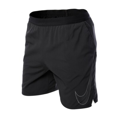 Nike Flex Flash Distance Breathe GX 7 Inch Sport Shorts Schwarz