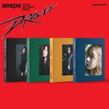 AESPA [DRAMA] The 4th Mini Album SEQUENCE NINGNING Ver/CD+Photo Book+Card SEALED