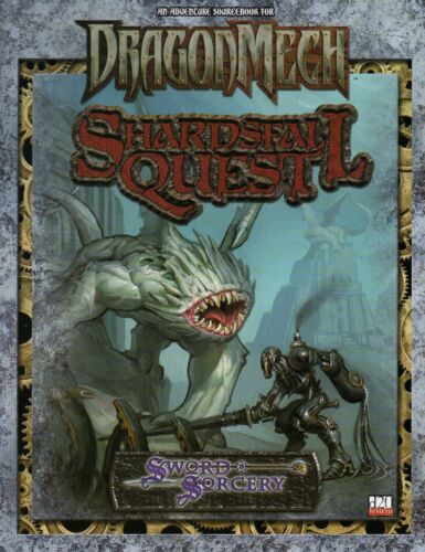 SWORD & SORCERY-DRAGONMECH-SHARDSFALL QUEST-d20-RPG-Roleplaying Game-(SC)-new - Bild 1 von 2