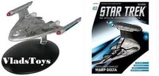 Eaglemoss Star Trek Starfleet Warp Delta-class Unnamed Starship #82 w/Magazine