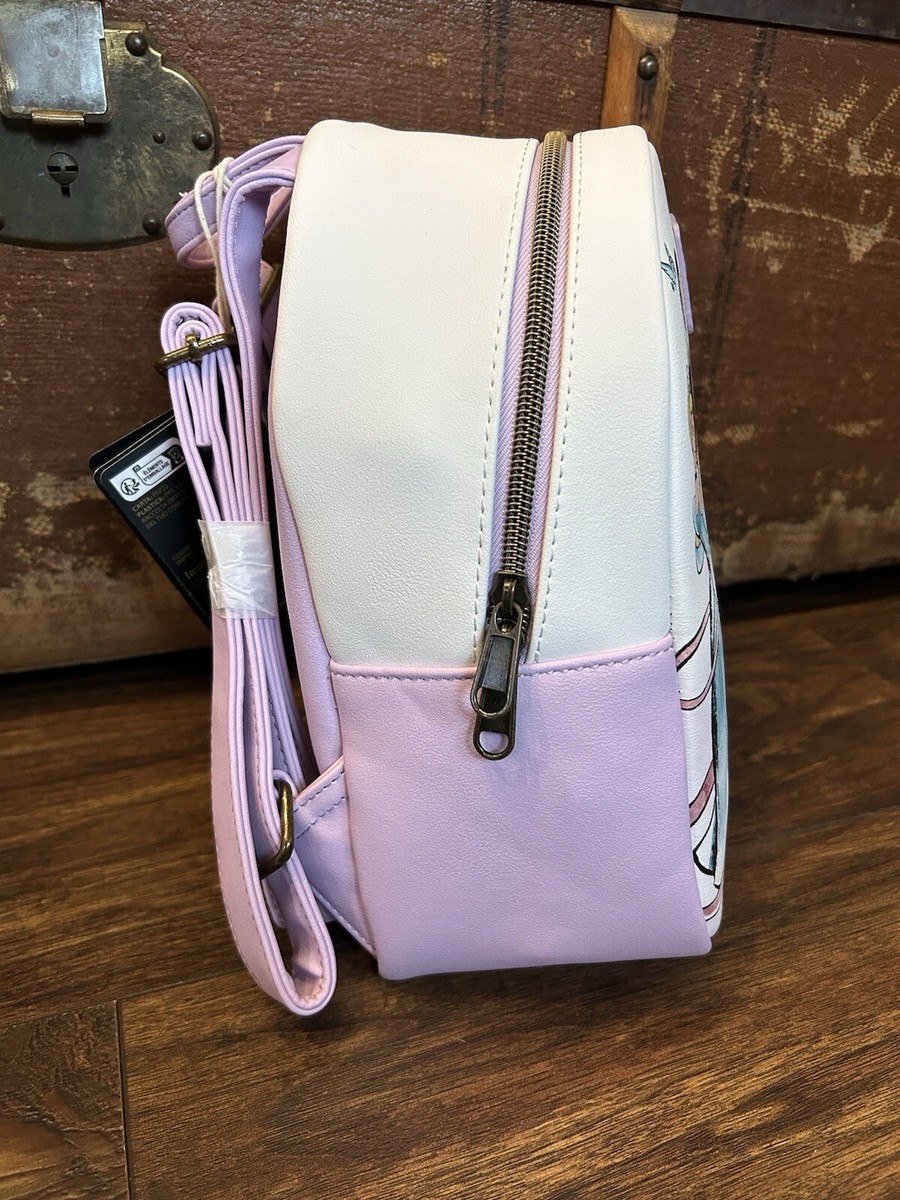 Loungefly Disney Princess Lavender Mini Backpack New Disney Princess Iridescent All-Over Print Exclusive Mini  main image 3
