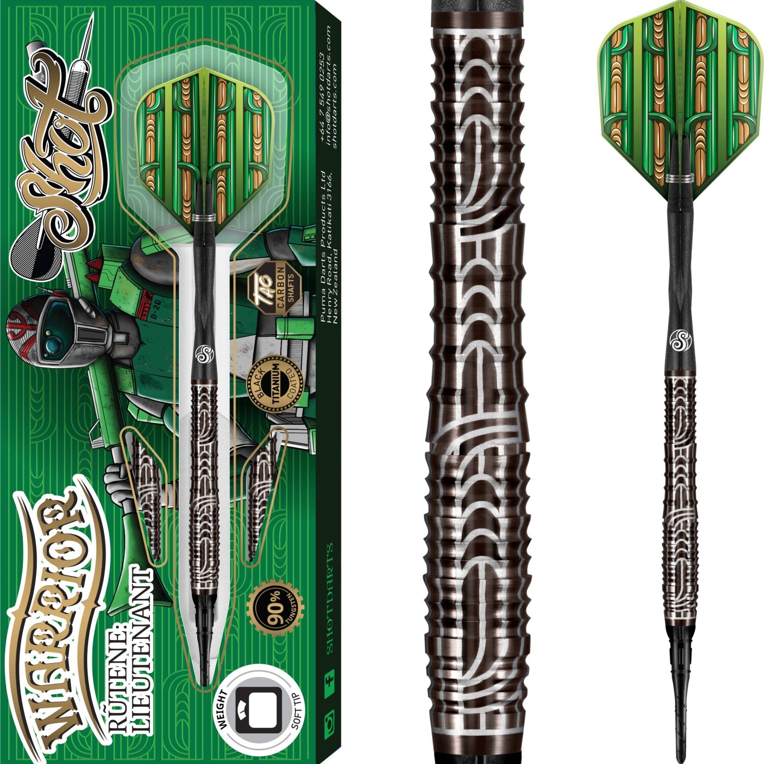 Shot - Warrior Rutene - Softdart 30090₽