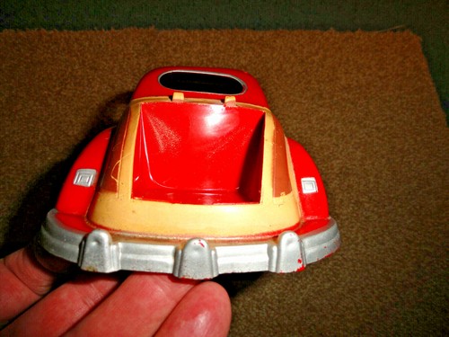 50'S-60'S IRWIN PLASTIC WIND UP TOY CAR 12" READ - Picture 4 of 6