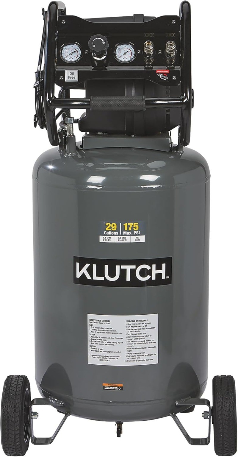 2.5 Hp 120 Volts 175 Psi For Nailing Spraying