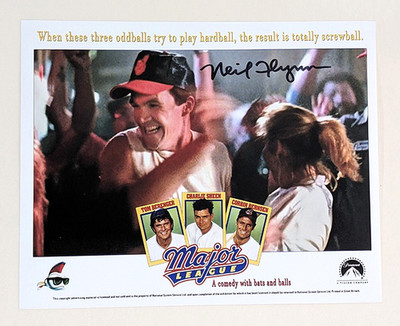 NEIL FLYNN Major League SIGNED 8x10 photo COMEDY FILM ACTOR autograph COA