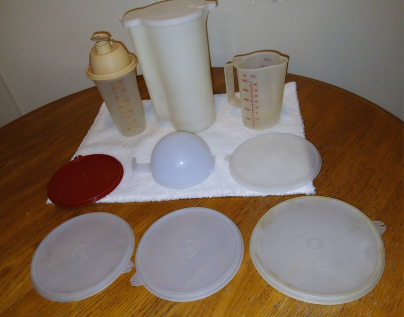Vintage Tupperware Mixed Lot of 9