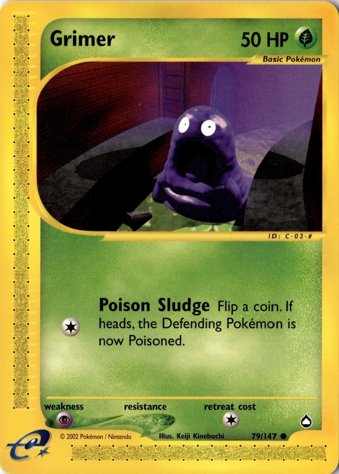 Grimer 079/147 - Aquapolis - Pokemon - NM