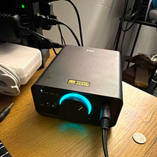 FiiO K7 Desktop Audio Amplifier Class AB, RCA In/Out, Headphone Jack, Black
