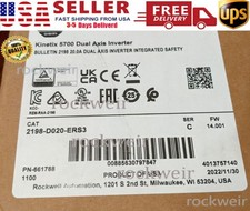 NEW Allen Bradley 2198-D020-ERS3 Kinetix 5700 Dual Axis Inverter