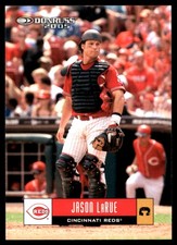 Jason LaRue 2005 Donruss #153 Reds MLB READ FREE SHIPPING AutographDen