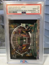 2025 Optic Black Pandora Downtown /25 Donald Driver/Mathew Golden RC Packers