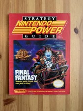 Nintendo Final Fantasy Strategy Guide Weapons Spells Friends Maps 1991