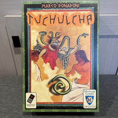  Tuchulcha board game Mayfair/daVinci games 2004 100% complete Mystical Gods 