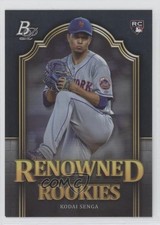 2023 Bowman Platinum Renowned Rookies Kodai Senga #RR-18 7l6