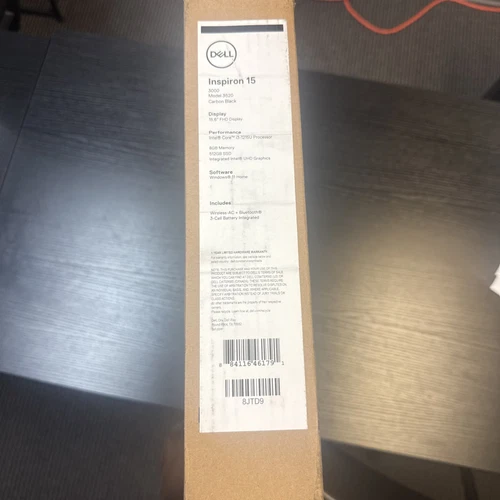 Dell Inspiron 15 3520 15.6" FHD Intel Core i3-1215U 8GB 512GB, New, Sealed Black - Picture 3 of 4