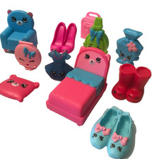 McDonald  s Shopkins Happy Places Toys Mixed Lot of 12 Figures