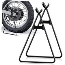 2 Pack Dirt Bike Triangle Stand Motorcycle Stand Rear Wheel Solid Steel