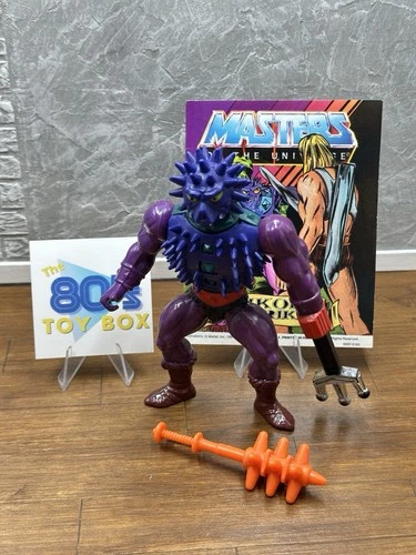 Spikor 100% Complete He-Man Masters of the Universe MOTU 1985 Mattel Vintage
